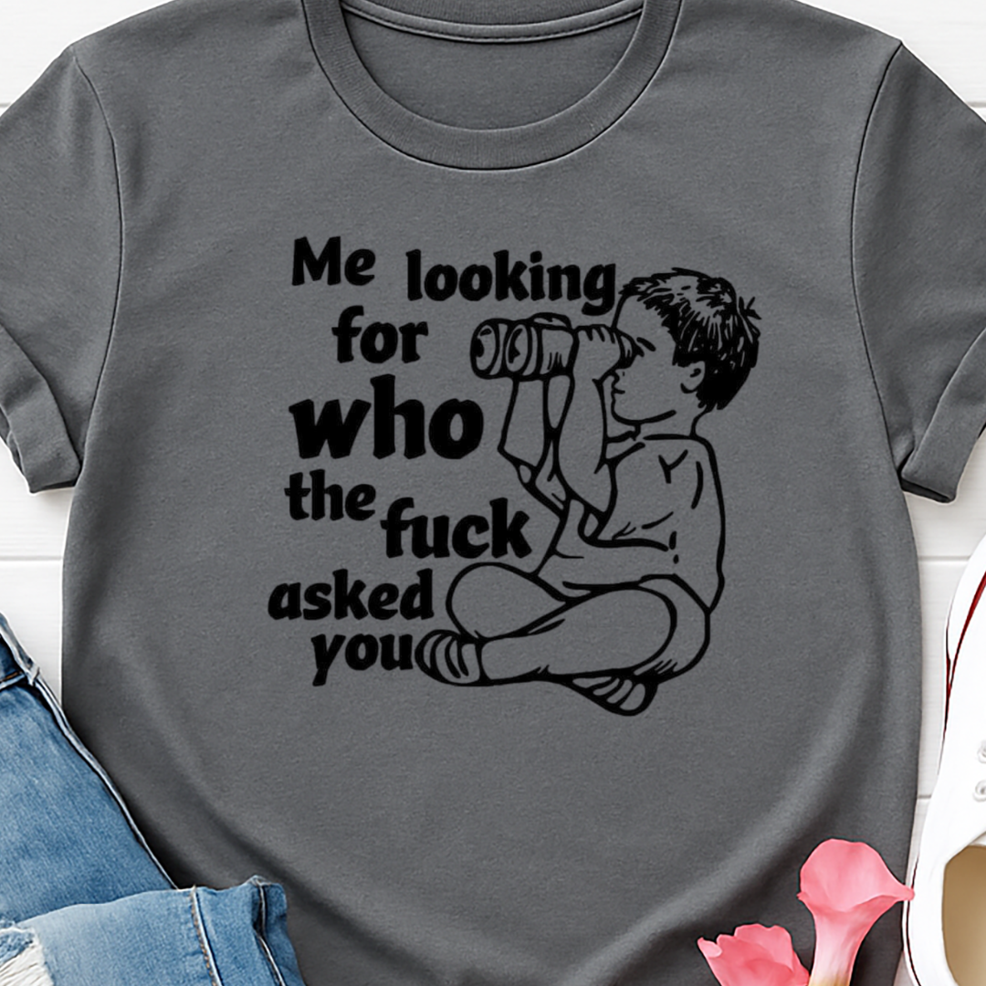 Me Looking  -  Single Color Screen Print - C27