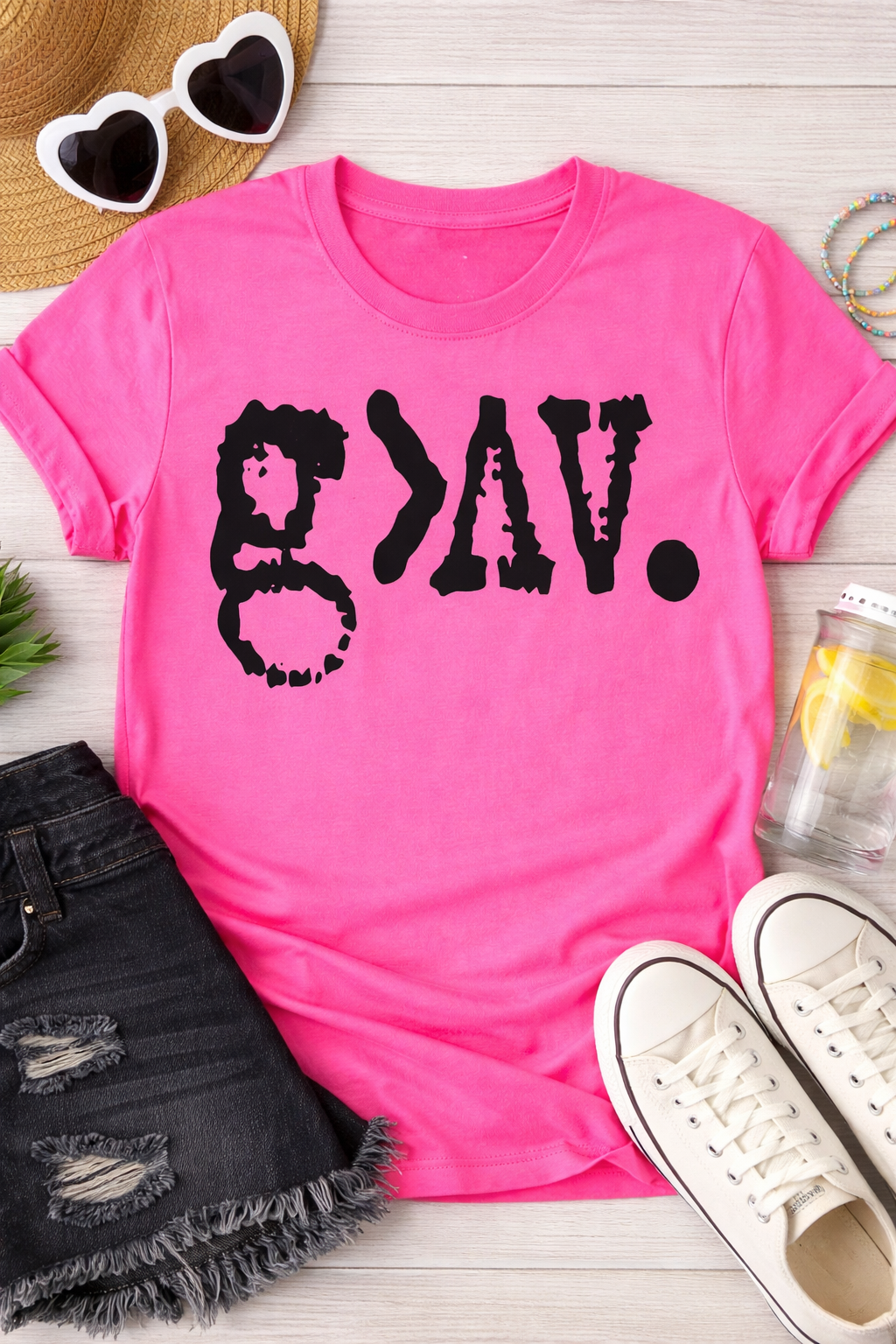 God is Greater -  Single Color Screen Print - L7