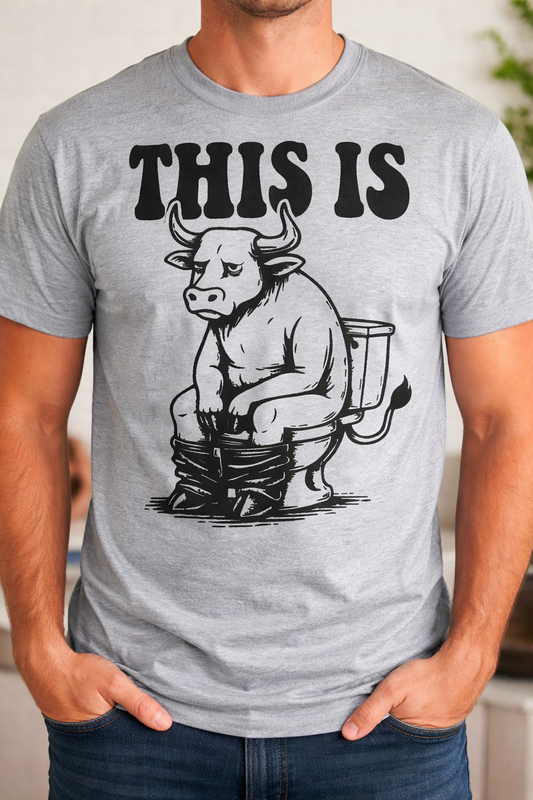 This is BS - Single Color Screen Print - K9