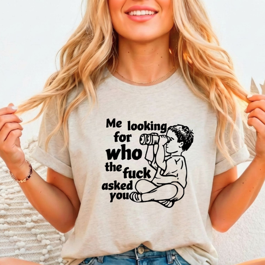 Me Looking  -  Single Color Screen Print - C27