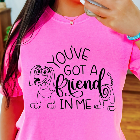 You've Got a Friend in Me -  Single Color Screen Print - G1