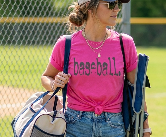 Baseball. -  Single Color Screen Print - K11