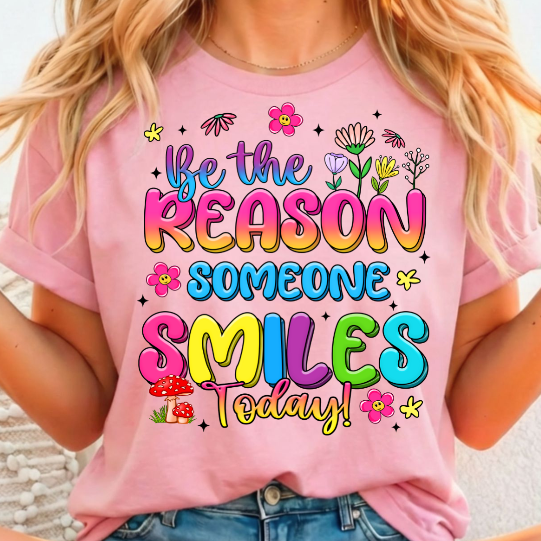 Be the Reason Full Color DTF T-Shirt Transfer 300