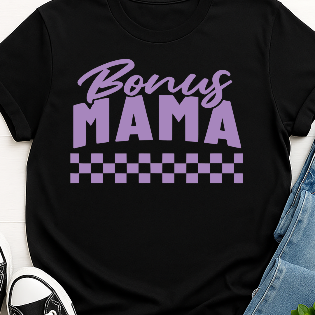 Bonus Mama -  Single Color Screen Print - F15