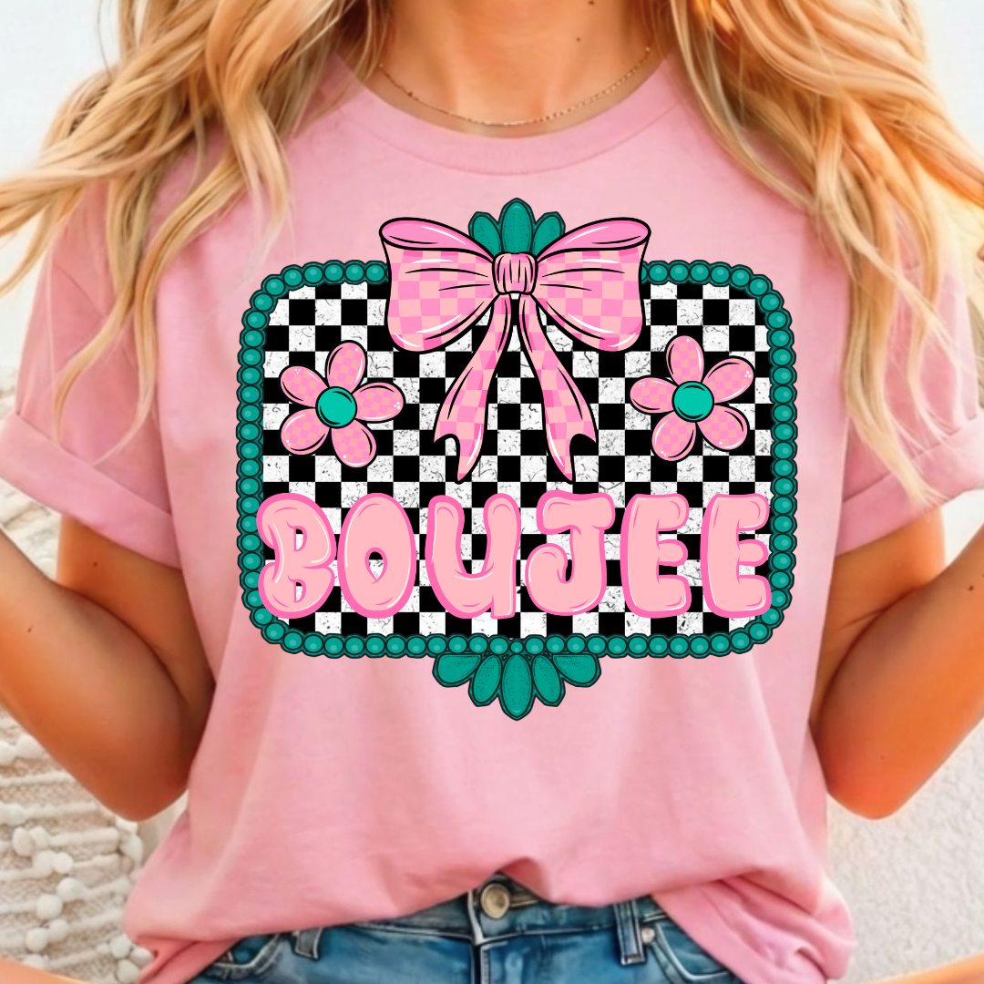 Boujee- Full Color DTF T-Shirt Transfer - 28