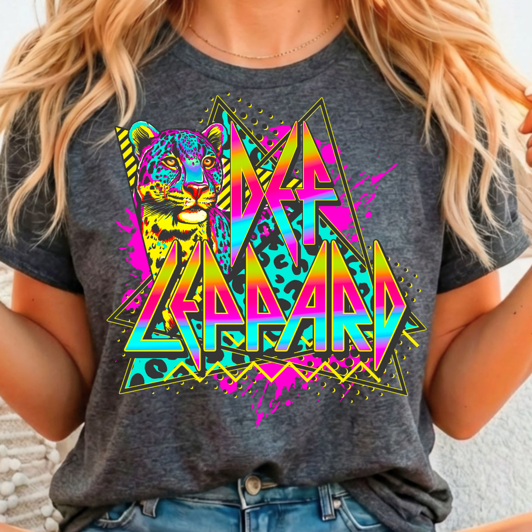 Leppard Full Color DTF T-Shirt Transfer - 69