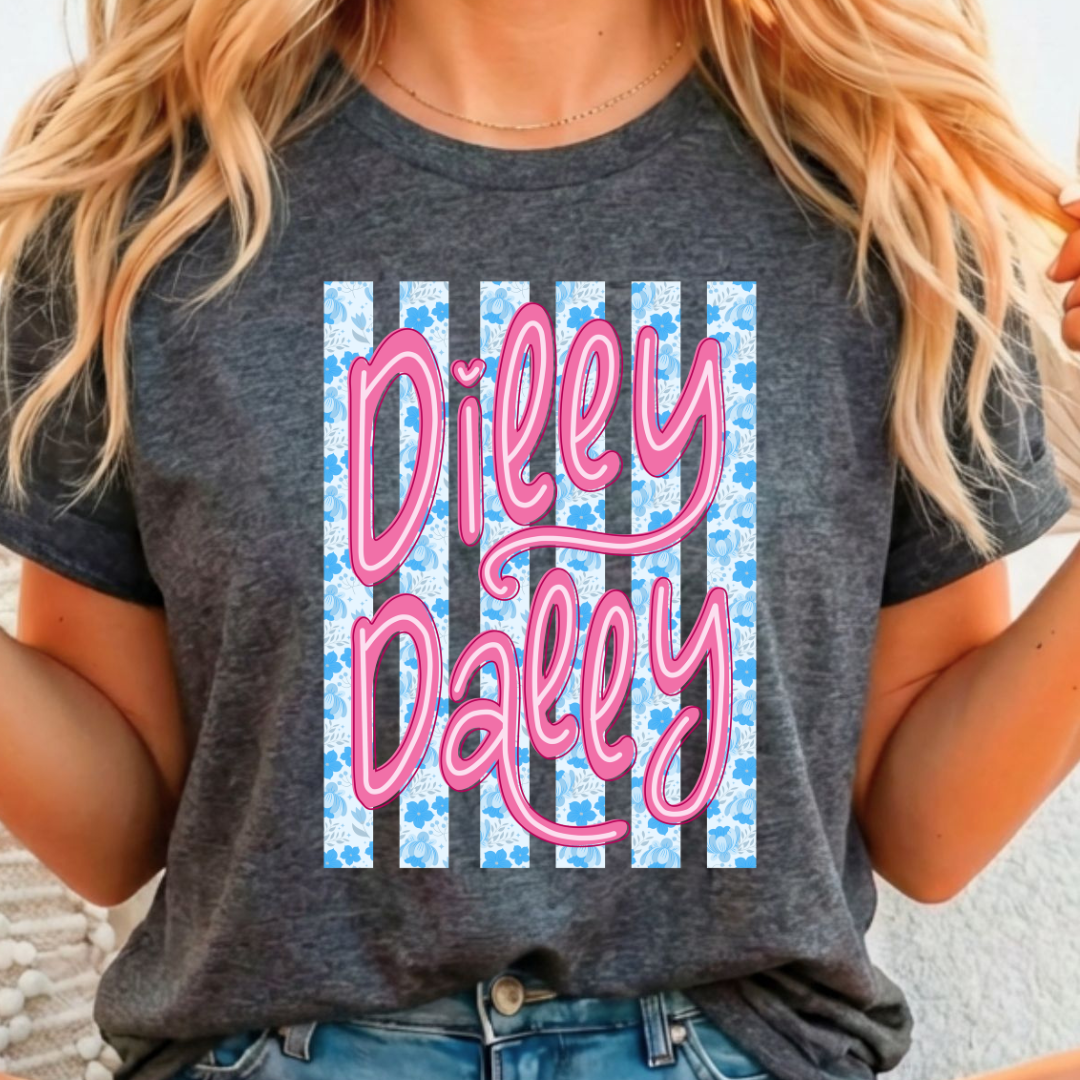 Dilly Dally - Full Color DTF T-Shirt Transfer - 418