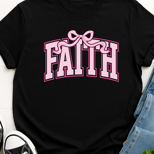 Pink Faith - Full Color DTF T-Shirt Transfer