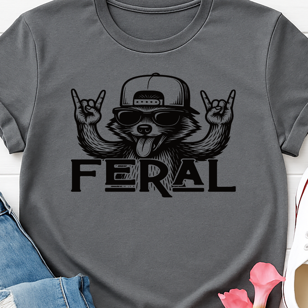 Feral -   Single Color Screen Print