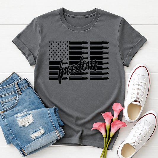 Freedom -  Single Color Screen Print - Adult Size