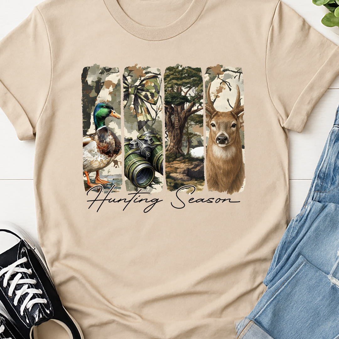 Hunting Season - Full Color DTF T-Shirt Transfer