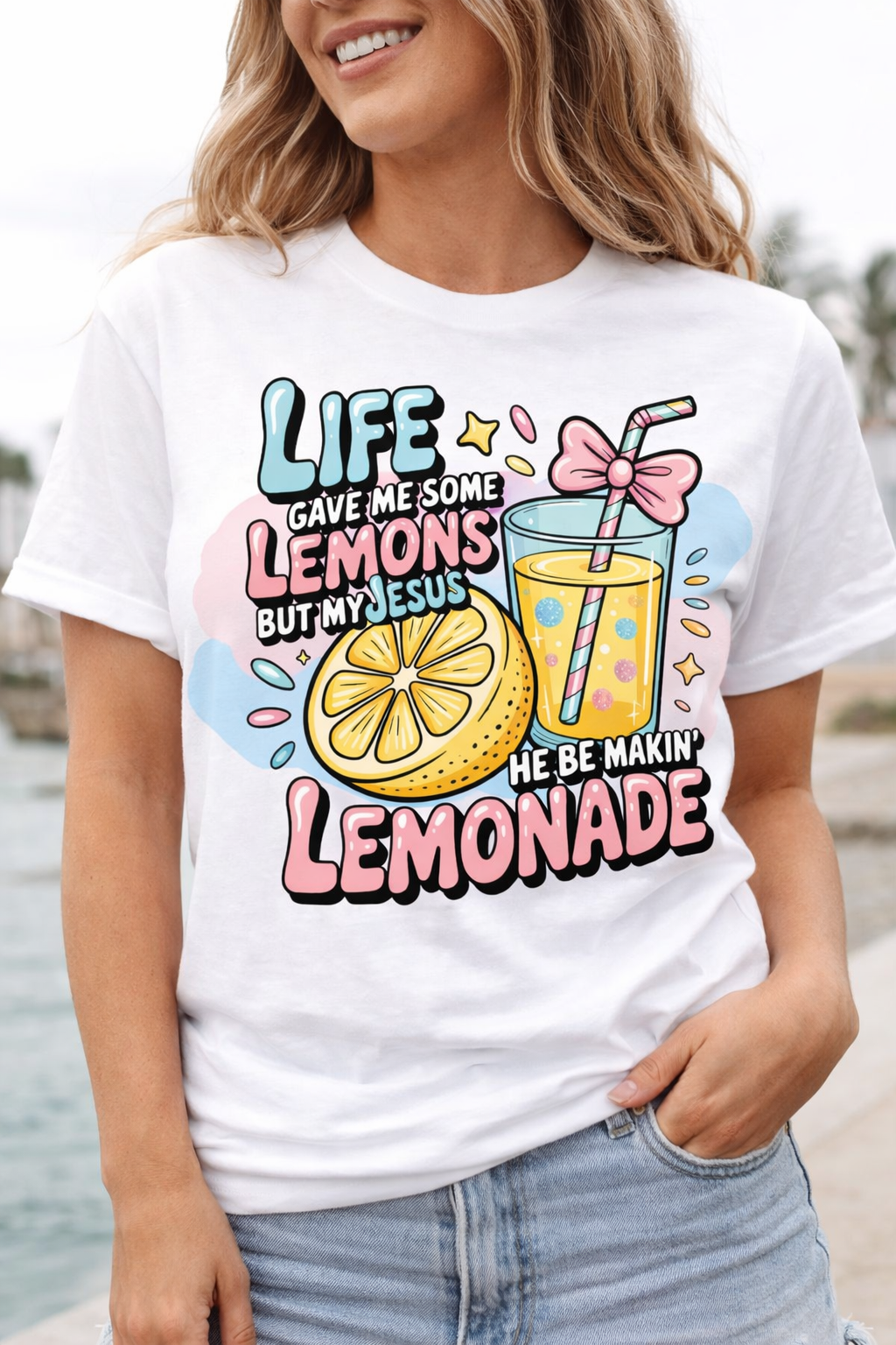 Life Gave Me Some Lemons Full Color DTF T-Shirt Transfer - 252