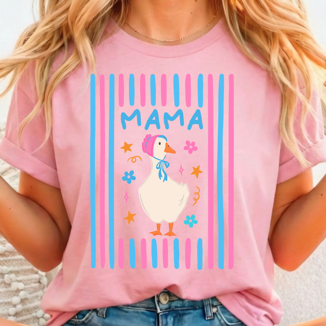 Mama Goose - Full Color DTF T-Shirt Transfer - 449
