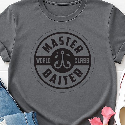 Master Baiter-  Single Color Screen Print - E6
