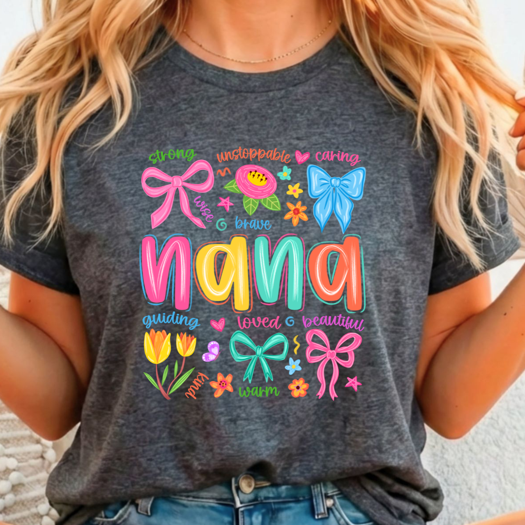 Nana - Full Color DTF T-Shirt Transfer - 391