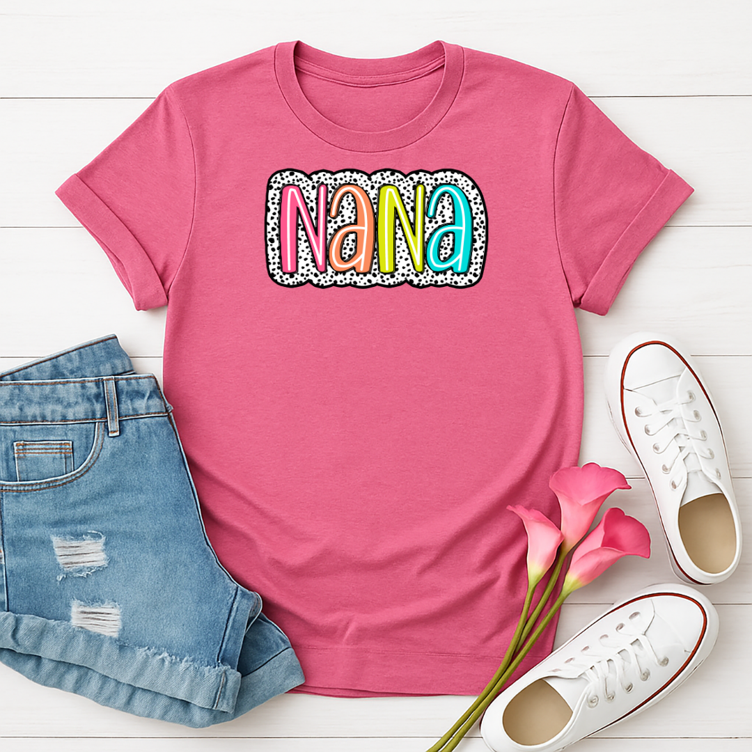 Nana - Full Color DTF T-Shirt Transfer - Adult Size - 162