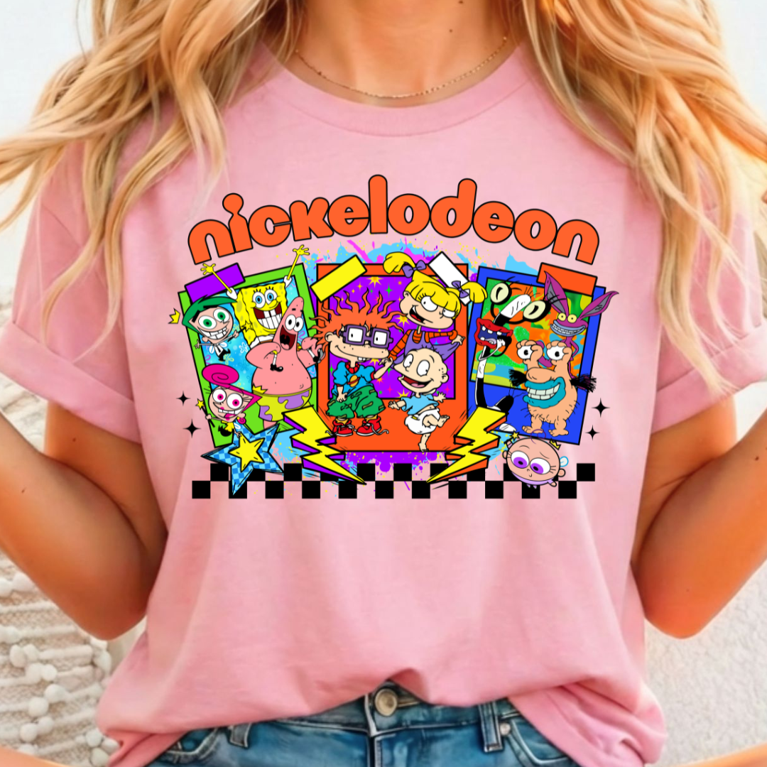 Nickelodeon Full Color DTF T-Shirt Transfer - 80