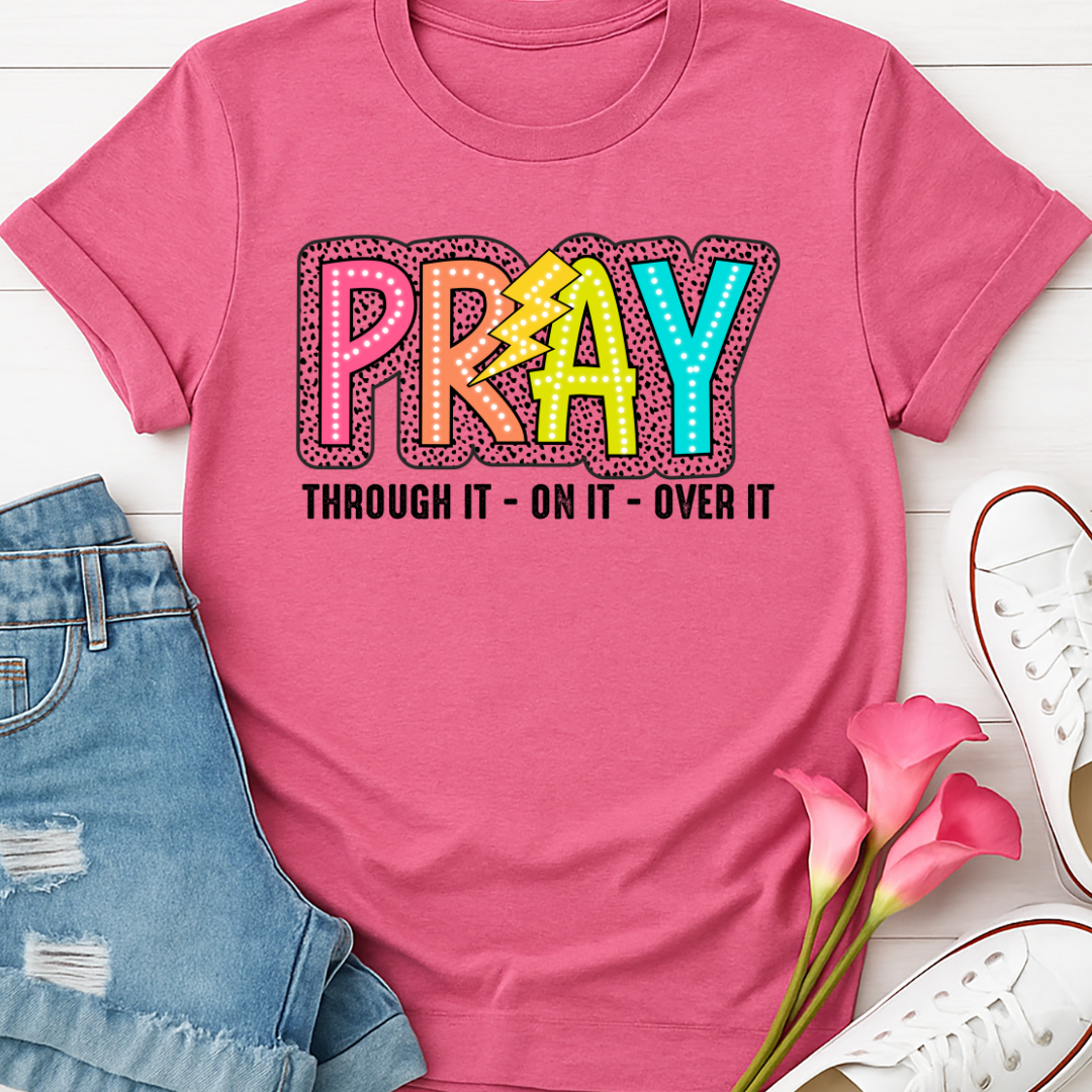Pray - Full Color DTF T-Shirt Transfer