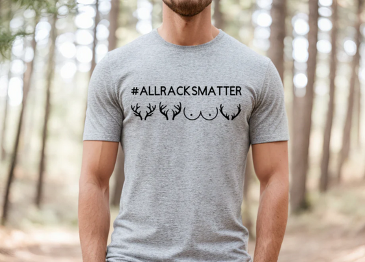 All Racks Matter -  Single Color Screen Print - Adult Size