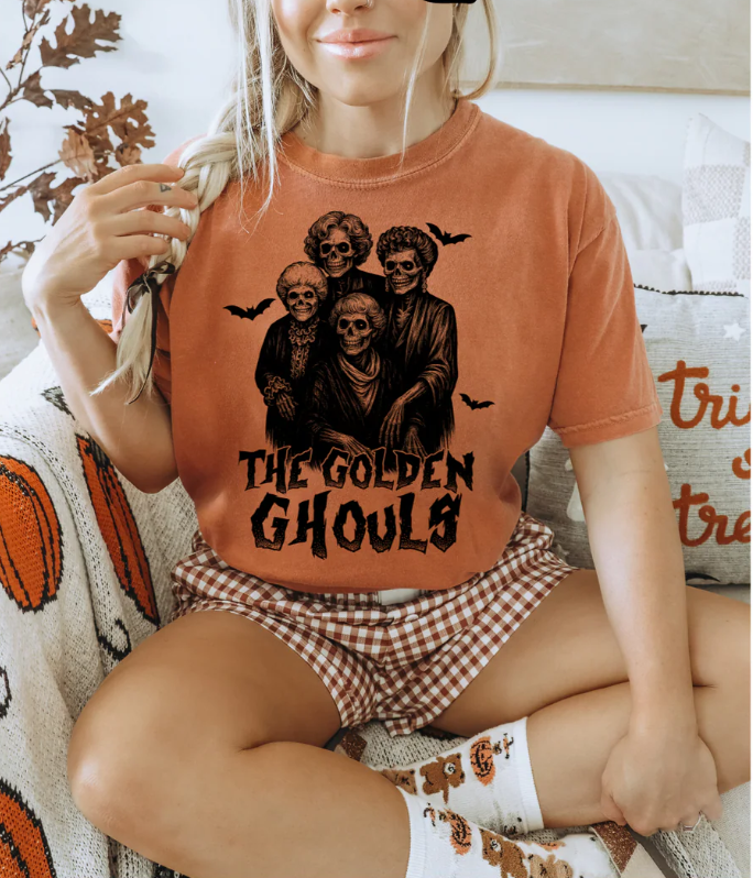 The Golden Ghouls -   Single Color Screen Print