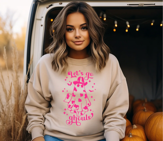 Let's Go Ghouls -   Single Color Screen Print