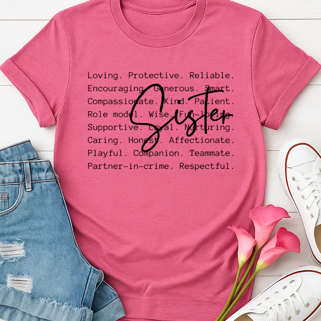 Sister -   Single Color Screen Print