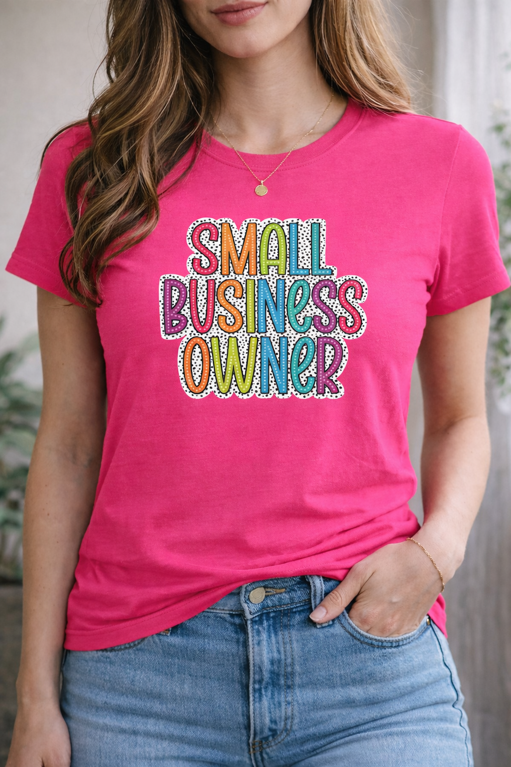 Small Business Owner Full Color DTF T-Shirt Transfer - 255