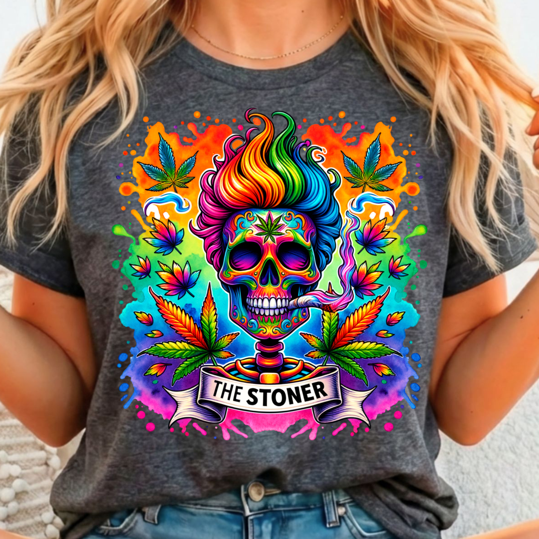The Stoner - Full Color DTF T-Shirt Transfer - Adult Size - 224