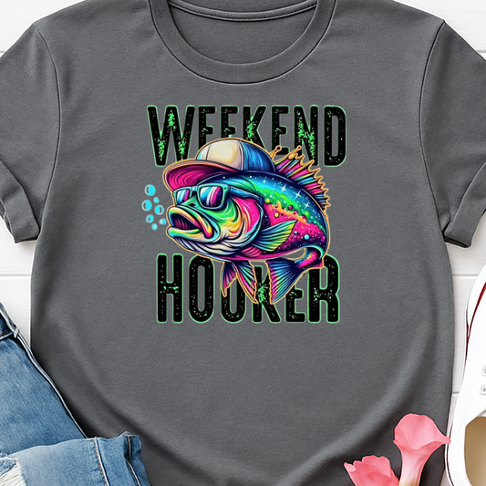 Weekend Hooker - Full Color DTF T-Shirt Transfer