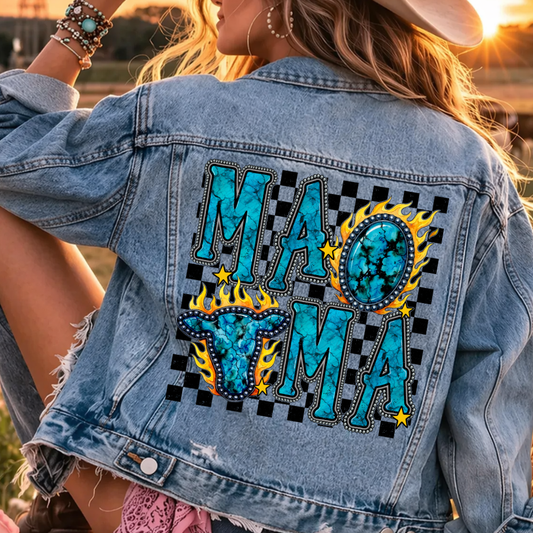 Western Mama - Full Color DTF T-Shirt Transfer - 428
