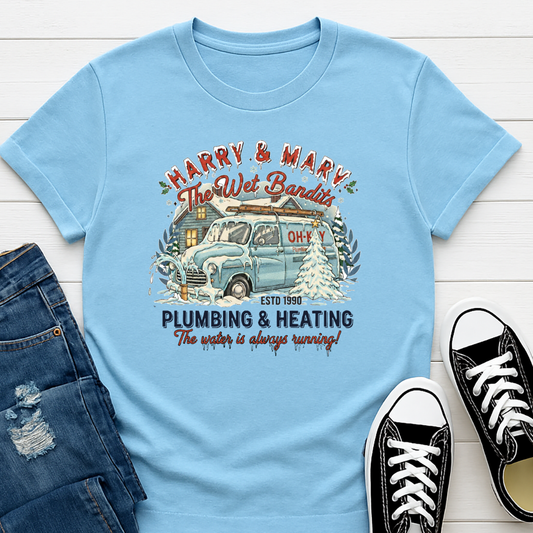 The Wet Bandits - Home Alone - Full Color DTF T-Shirt Transfer